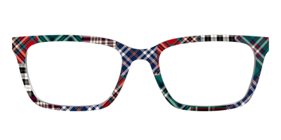 The Grunge Plaid Print Mix - Front Top Thumbnail - Pair Eyewear