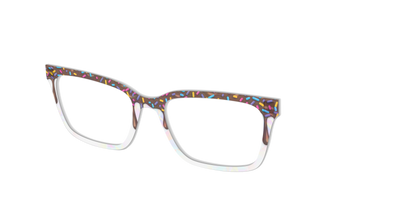 The Holographic Milkshake - Angle Top Thumbnail - Pair Eyewear