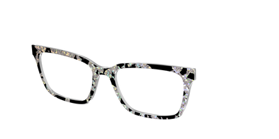 The Holographic Mottled Tortoise - Angle Top Thumbnail - Pair Eyewear