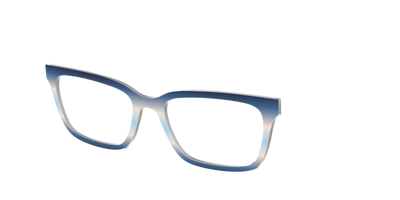 The Hydrangea Haze Gradient - Angle Top Thumbnail - Pair Eyewear