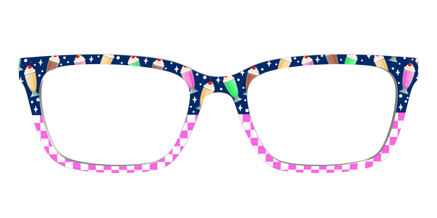 The Ice Cream Social Split - Front Top Image - Pair Eyewear