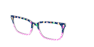 The Ice Cream Social Split - Angle Top Thumbnail - Pair Eyewear