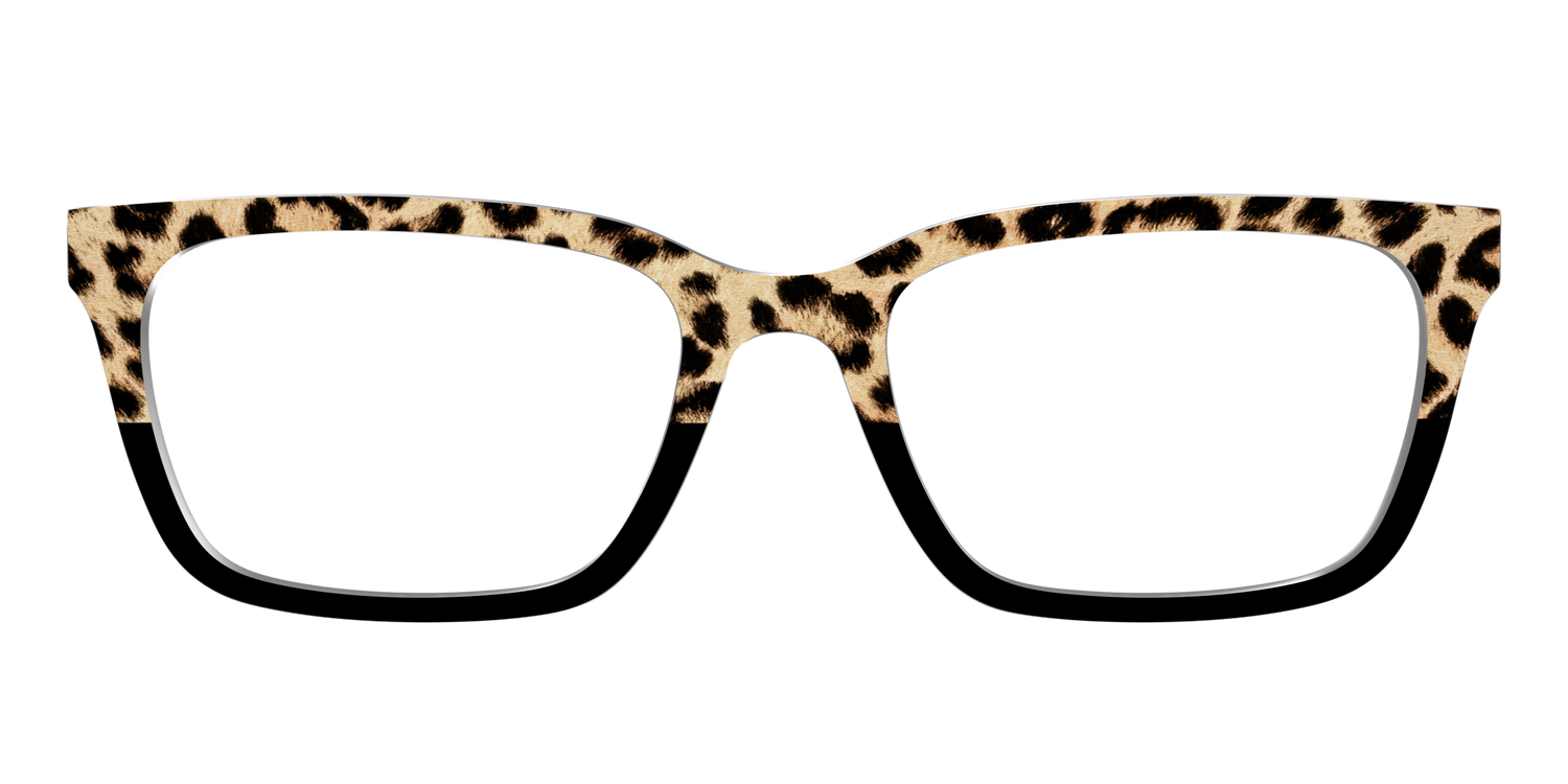 The Leopard Spots Split - Front Top Image - Pair Eyewear