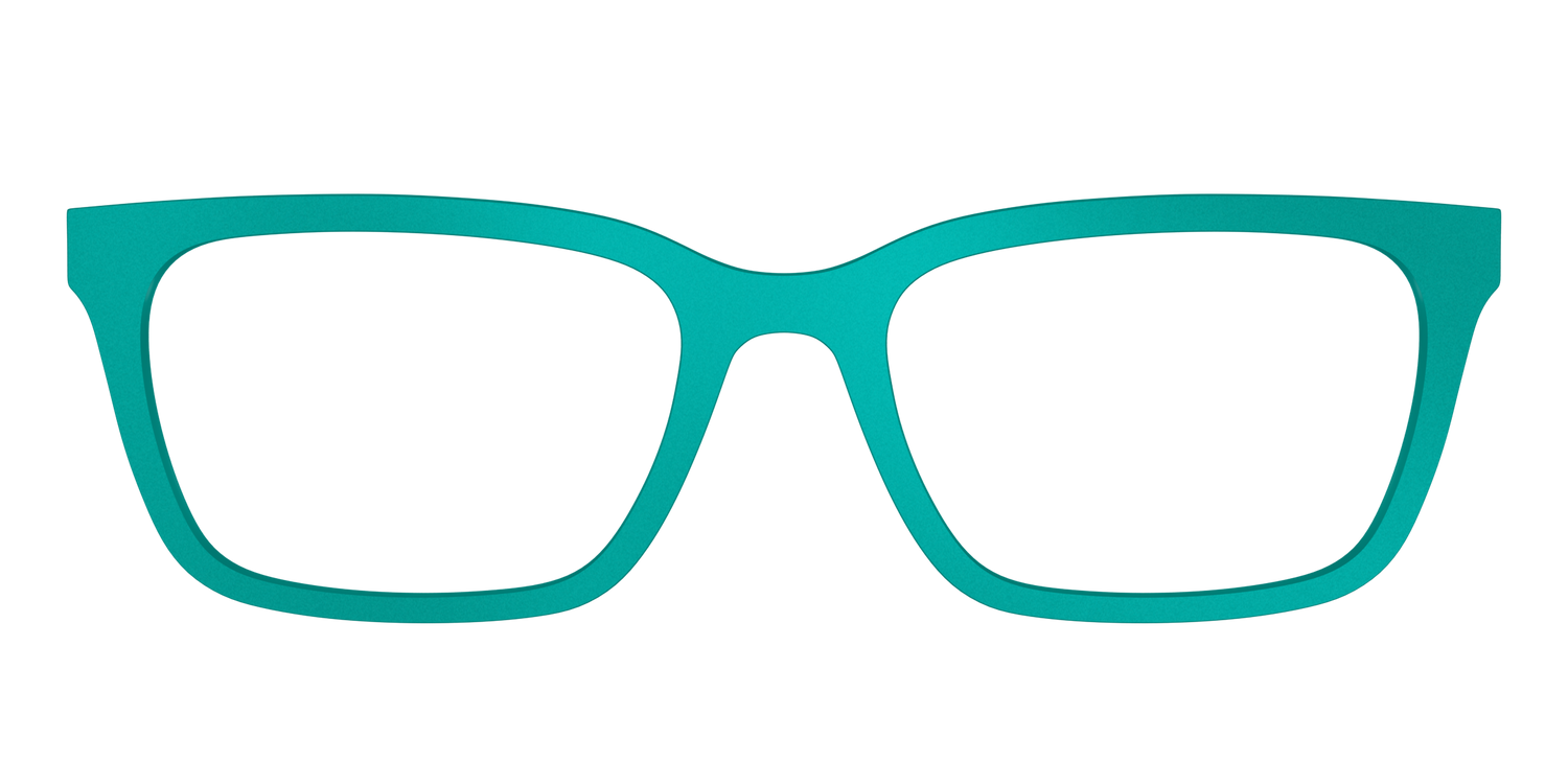 The Matte Jade - Front Top Image - Pair Eyewear