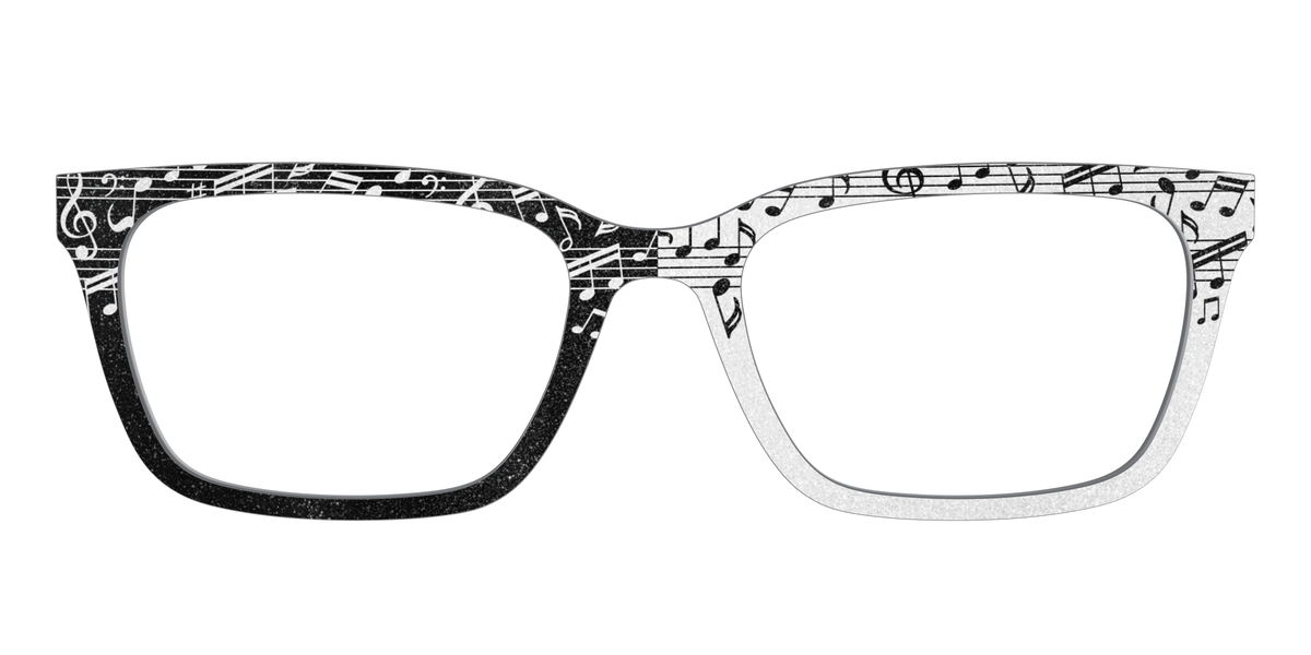 The Musical Shimmer Split - Front Top Image - Pair Eyewear
