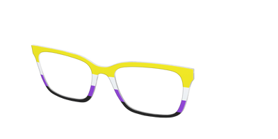 The Non-Binary Flag - Angle Top Thumbnail - Pair Eyewear