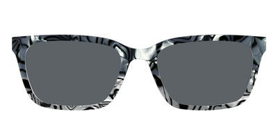 The Polarized Zebra Pearl Split Sun Top - Front Top Thumbnail - Pair Eyewear