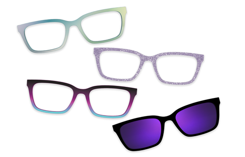 The Purple Palette Set - Pair Eyewear