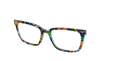The Quidditch Patchwork - Angle Top Thumbnail - Pair Eyewear