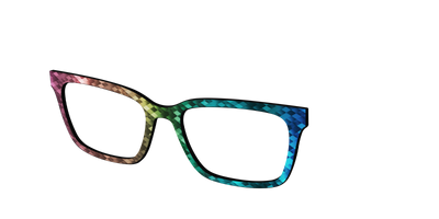 The Rainbow Prism - Angle Top Thumbnail - Pair Eyewear