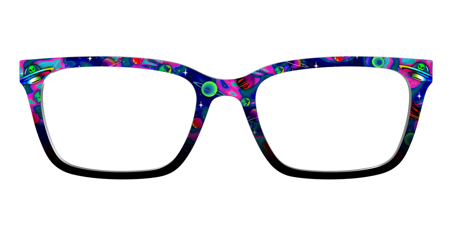The Space Invasion Marble - Front Top Image - Pair Eyewear
