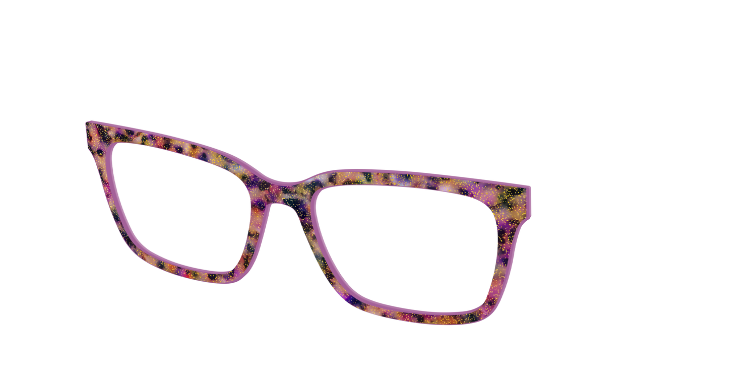 The Spooktacular Tortoise with Glitter - Angle Top Image - Pair Eyewear