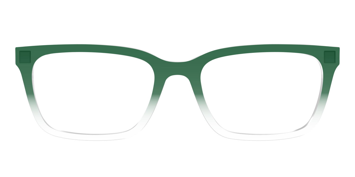 The Spruce Gradient Crystal - Front Top Image - Pair Eyewear