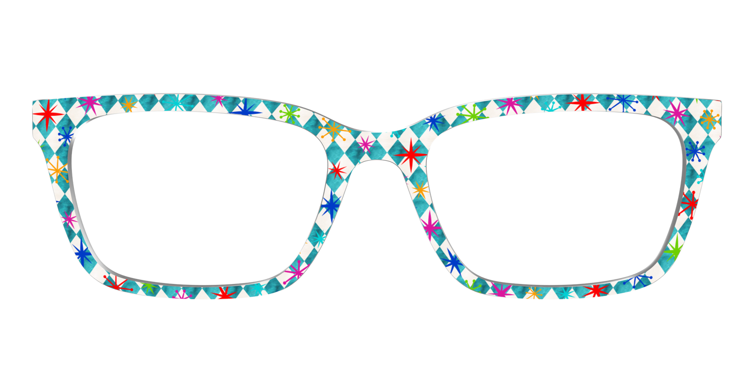 The Starburst Diamonds - Front Top Image - Pair Eyewear