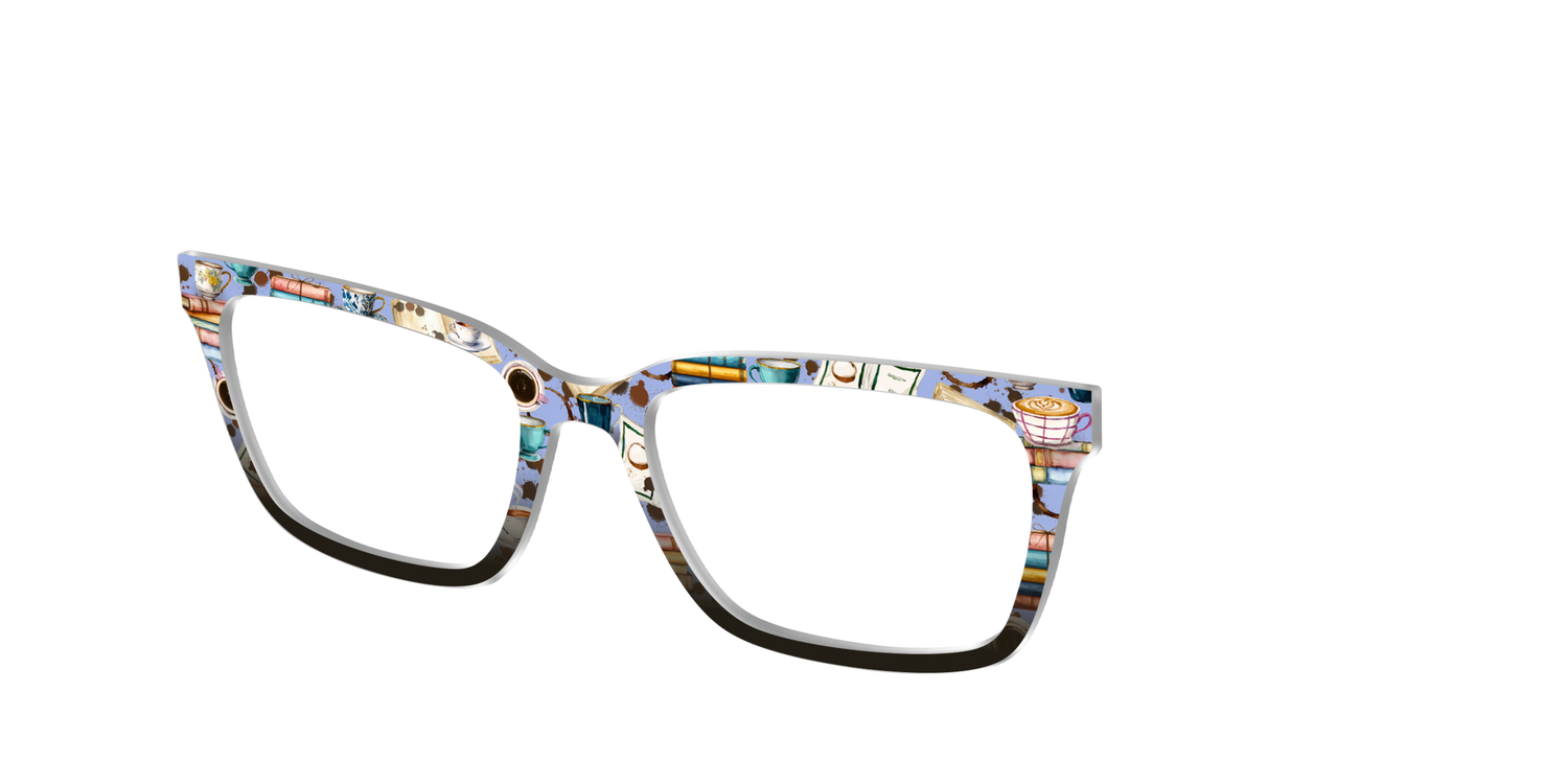 The Study Date - Angle Top Image - Pair Eyewear