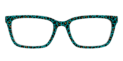 The Teal Leopard - Front Top Thumbnail - Pair Eyewear