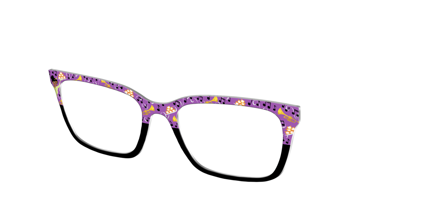Tiana's Tunes - Angle Top Image - Pair Eyewear