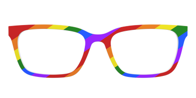 The Traditional Pride Flag - Front Top Thumbnail - Pair Eyewear