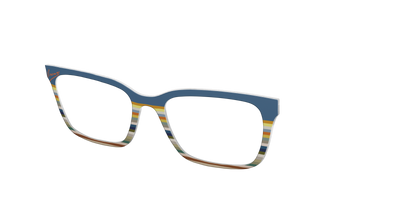 The Vincent Stripes - Angle Top Thumbnail - Pair Eyewear
