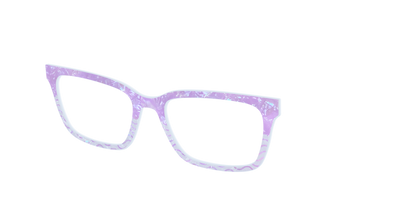 The Wavy Pearl Crystal Split - Angle Top Thumbnail - Pair Eyewear