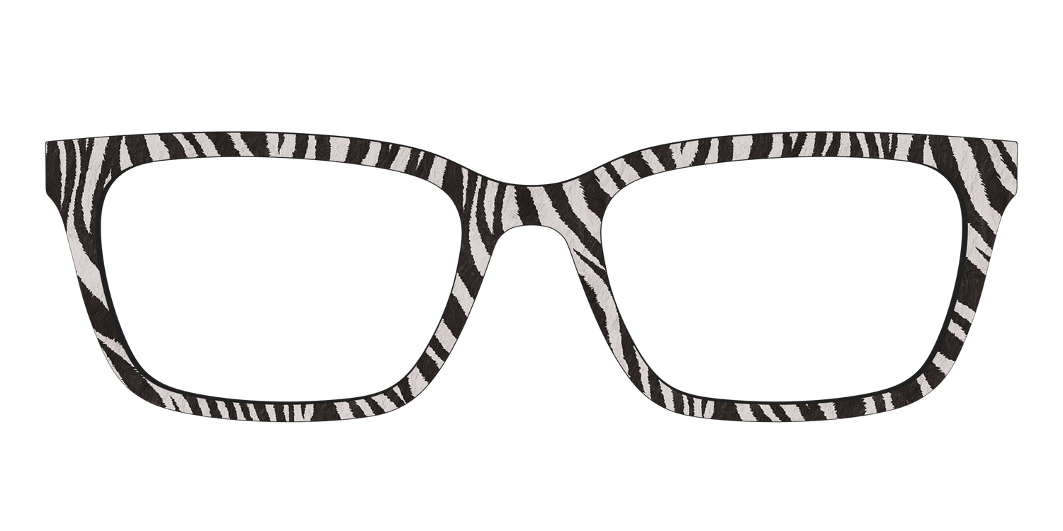The Zebra Stripes - Front Top Image - Pair Eyewear