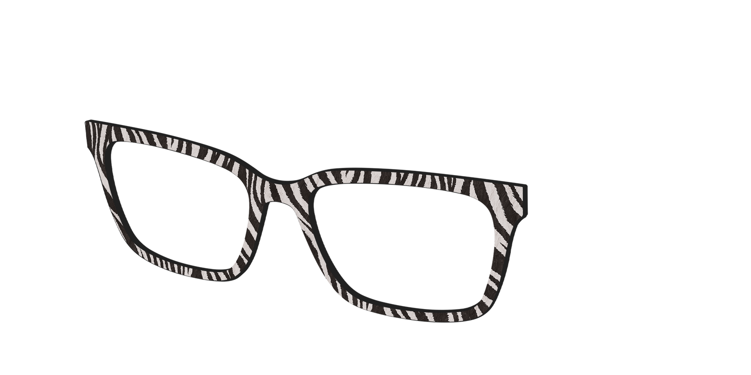 The Zebra Stripes - Angle Top Image - Pair Eyewear