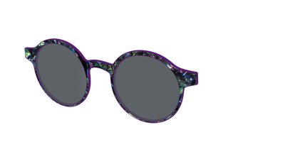 The Polarized Abalone Sun Top - Angle Top Thumbnail - Pair Eyewear