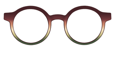 The Acorn to Moss Gradient - Front Top Thumbnail - Pair Eyewear
