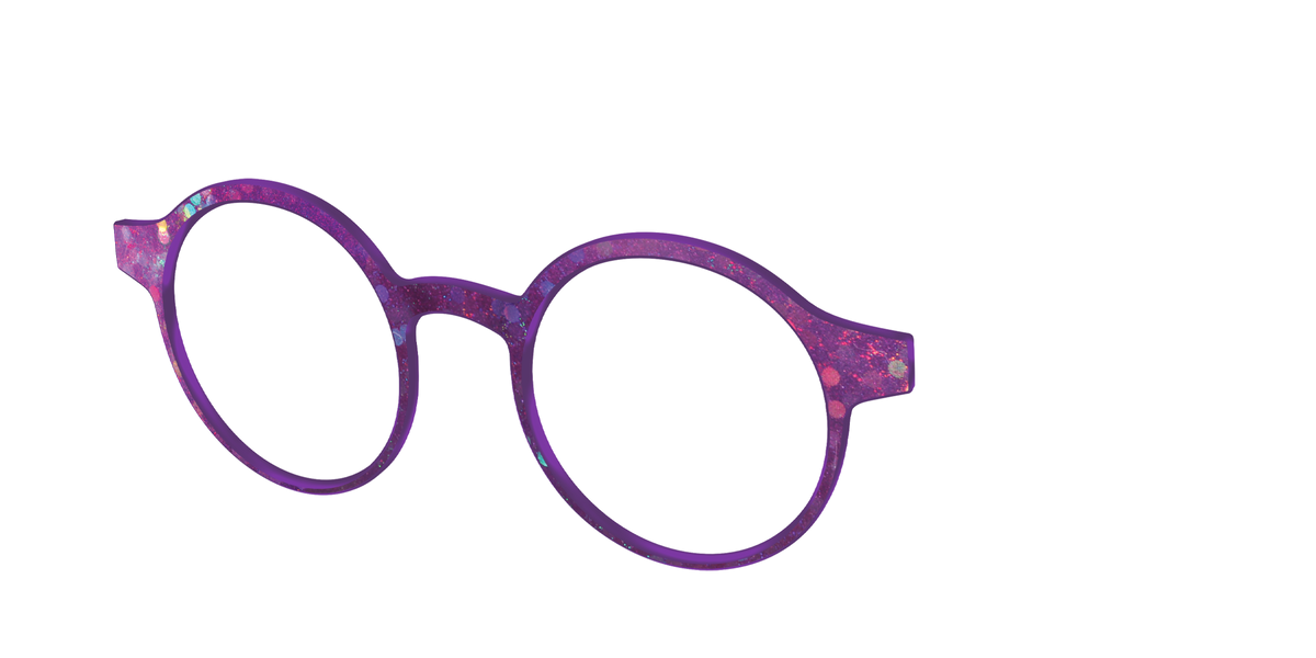 The Berry Jam Hexagons - Angle Top Image - Pair Eyewear