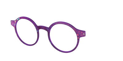 The Berry Jam Hexagons - Angle Top Thumbnail - Pair Eyewear