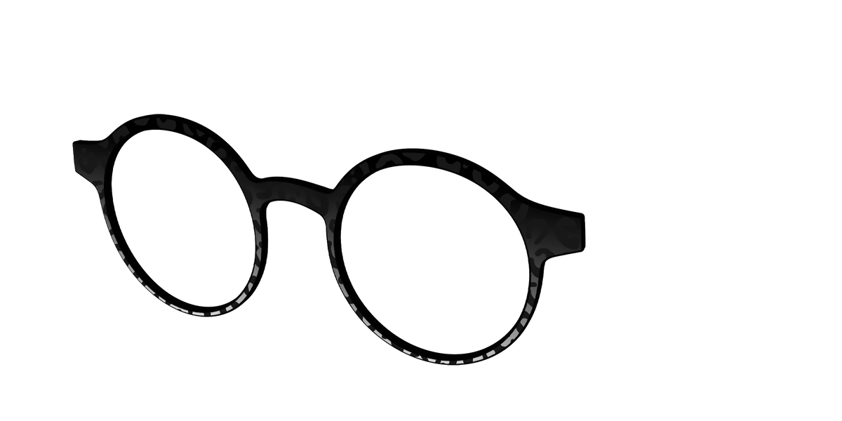 The Black Cheetah - Angle Top Image - Pair Eyewear