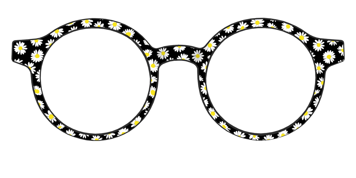 The Black Daisy - Front Top Image - Pair Eyewear