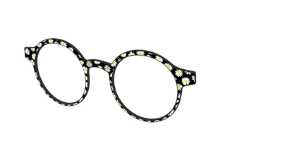 The Black Daisy - Angle Top Thumbnail - Pair Eyewear