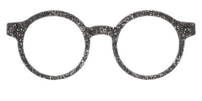 The Black Sparkle - Front Top Thumbnail - Pair Eyewear