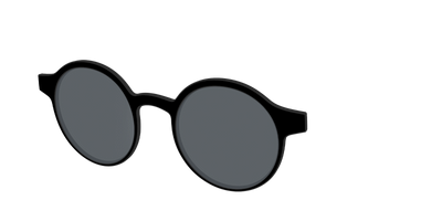 The Polarized Black Sun Top - Angle Top Thumbnail - Pair Eyewear