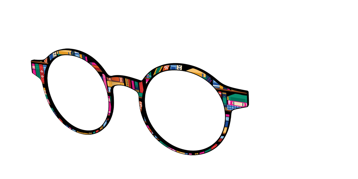 The Book Club - Angle Top Image - Pair Eyewear