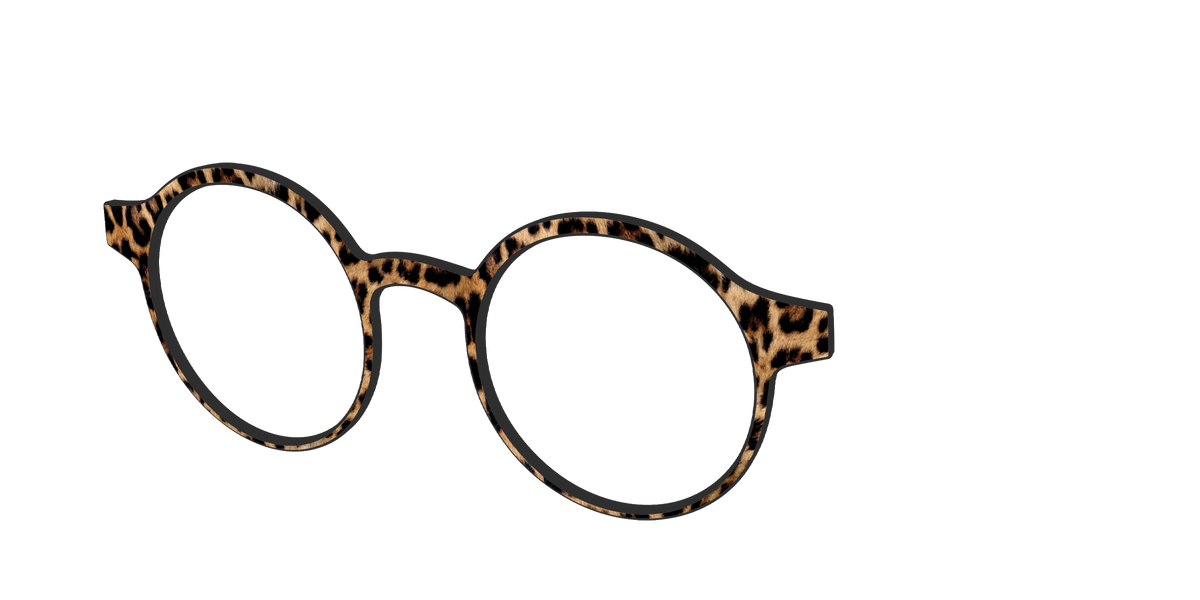 The Cheetah Spots - Angle Top Image - Pair Eyewear