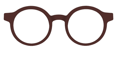 The Chocolate - Front Top Thumbnail - Pair Eyewear