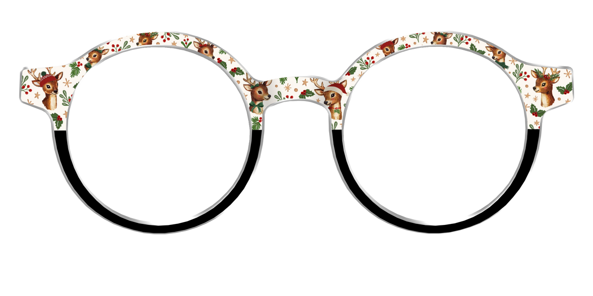 The Dashing Reindeer - Front Top Image - Pair Eyewear