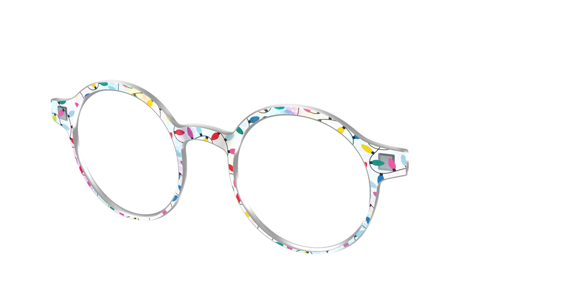 The Festive Lights Crystal - Angle Top Image - Pair Eyewear