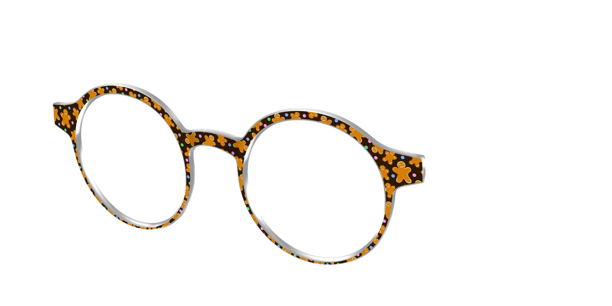 The Gingerbread Gang - Angle Top Image - Pair Eyewear