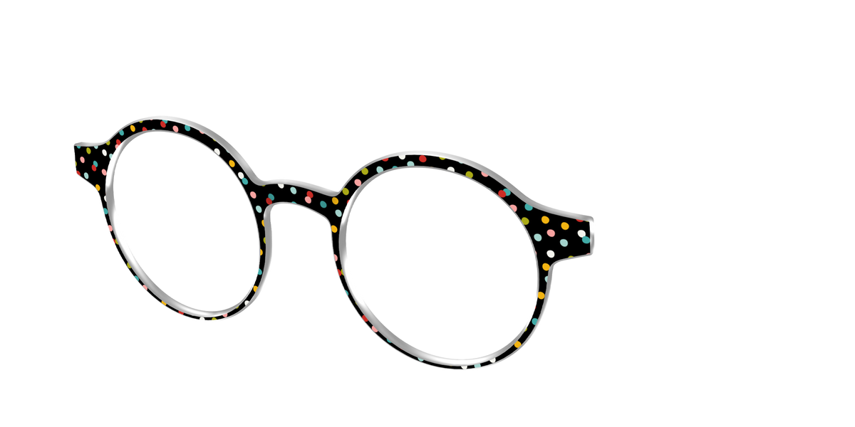 The Holiday Dots - Angle Top Image - Pair Eyewear