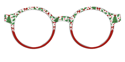 The Holly Jolly Split - Front Top Thumbnail - Pair Eyewear