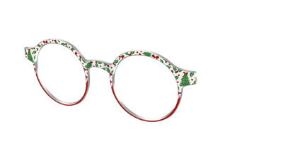 The Holly Jolly Split - Angle Top Thumbnail - Pair Eyewear