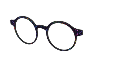 The Holographic Dots - Angle Top Thumbnail - Pair Eyewear