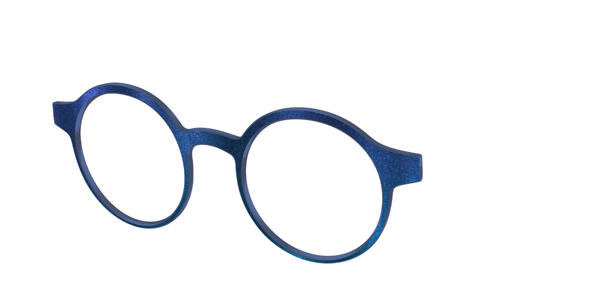 The Indigo Shimmer - Angle Top Image - Pair Eyewear