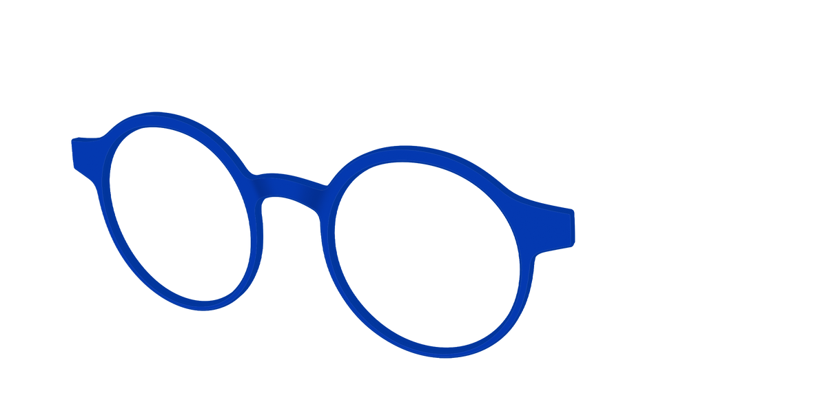 The Indigo - Angle Top Image - Pair Eyewear