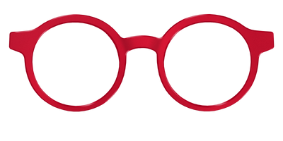 The Matte Red - Front Top Thumbnail - Pair Eyewear