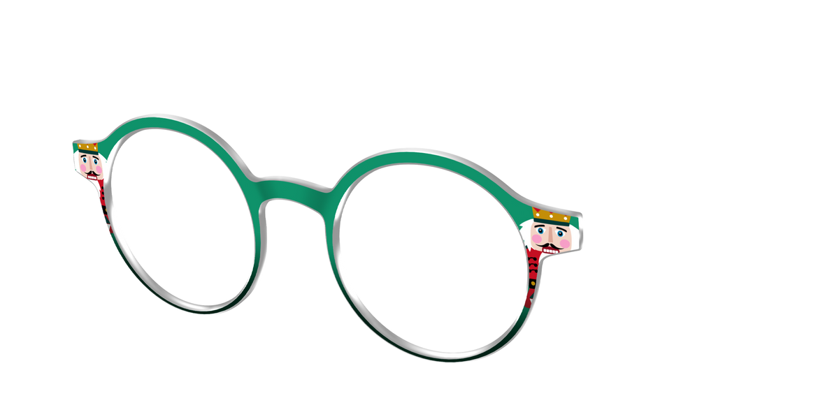The Novel Nutcrackers - Angle Top Image - Pair Eyewear