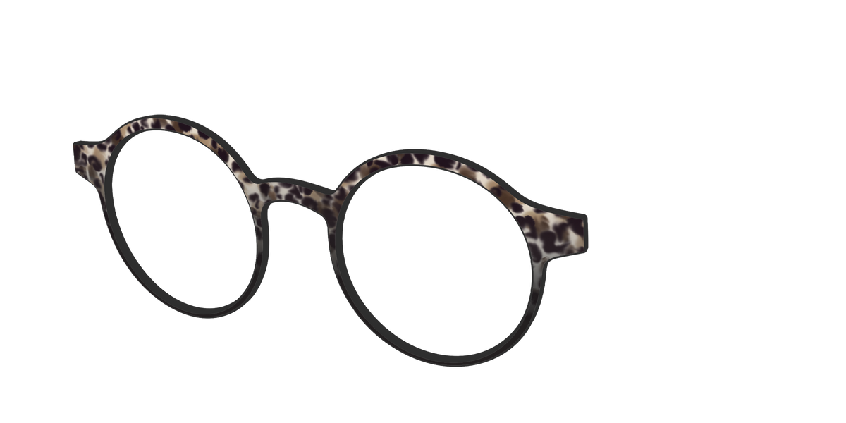 The Party Animal Tortoise - Angle Top Image - Pair Eyewear